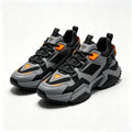 RIY Tactical Trail Sports Shoes for Men| Grey Black Orange- 42 size